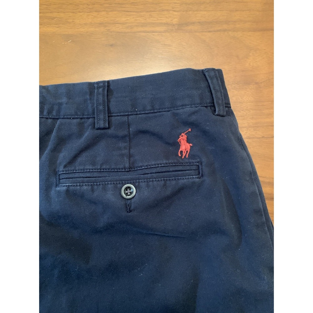 Vintage Polo Ralph Lauren Suffield Pants Mens 36x34 (Fits 35x33) Blue Straight